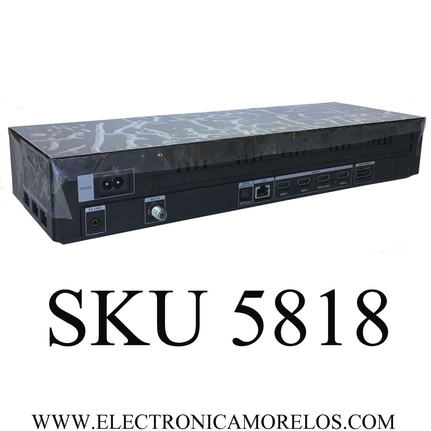 ONE CONNECT MODEL SOC1003R PARA TV SAMSUNG (( NUEVO )) / NUMERO DE PARTE BN96-46950K / BN44-00935B / VNL1BN4400935BDY82KCOH05W / MX10BN9646950KA649M2E0092 / SOC1003R / MODELO QN65Q90RAFXZA 	
